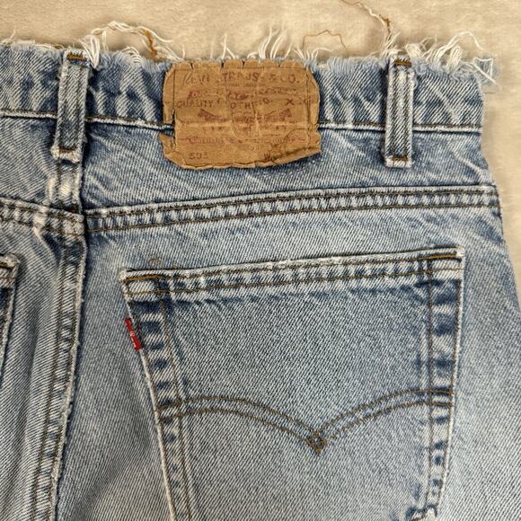 VTG Levi’s 505 Denim Blue Jeans Early 1980s Paper Patch XX USA Men's Size 32x36 - Picture 3 of 11